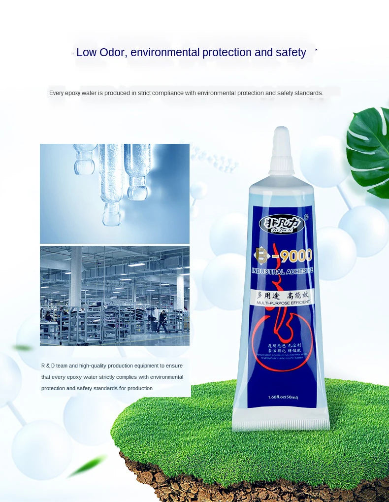 B-9000 Phone Glue 50ml Mobile Phone Screen Repair Glue Adhesive Cell Phone Screen Glue Special Strong Maintenance Glue