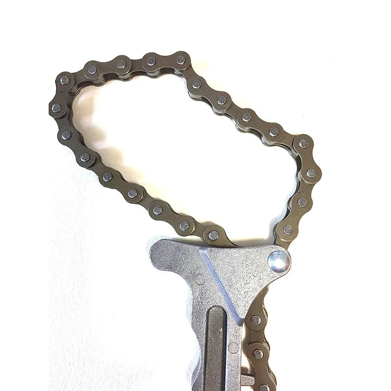 Universal Oil Filter Chain Wrench Remover Tool | Clé à chaîne universelle filtre à huile