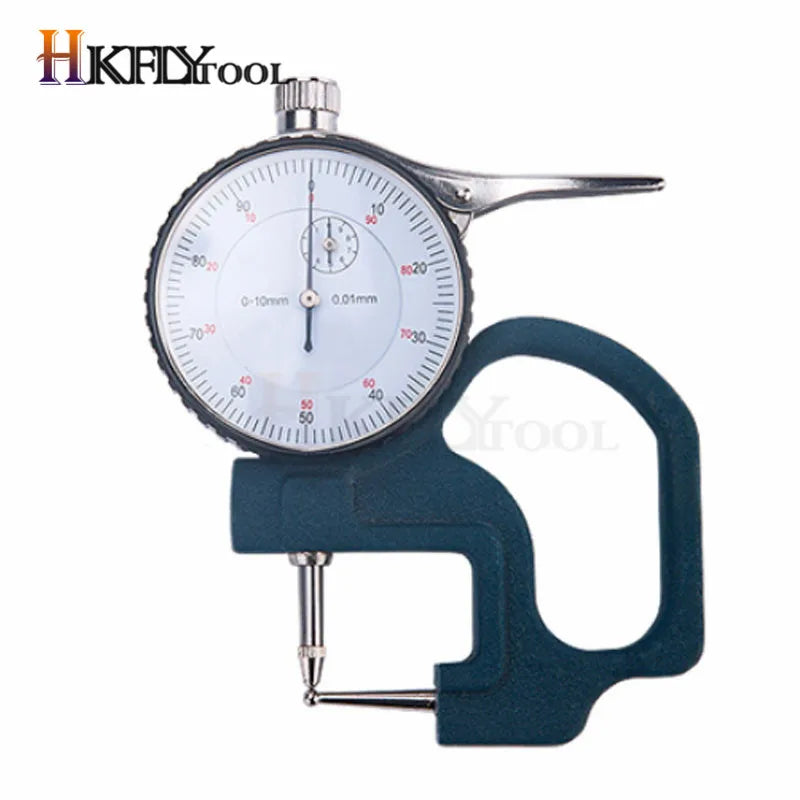 High quality 0-10 0.01mm digital tube thickness gauge 0-12.7mm for measuring curved surface'thickness Measurement Tools