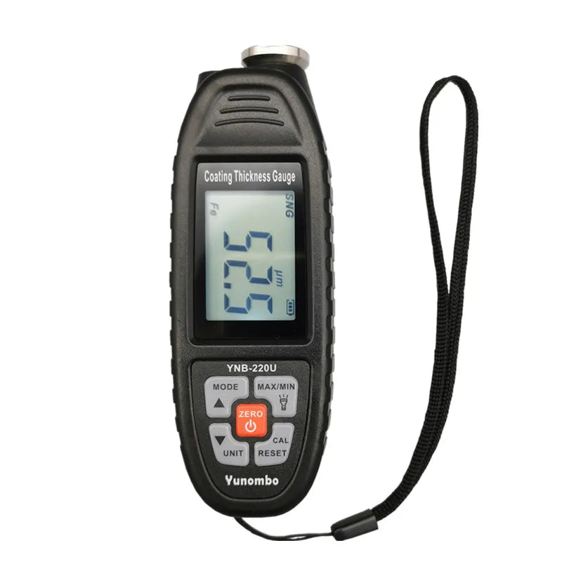 Release Yunombo YNB-220U/YNB-220 Backlight Car Paint Tester Thickness Meter Coating Thickness Gauge with UV Light