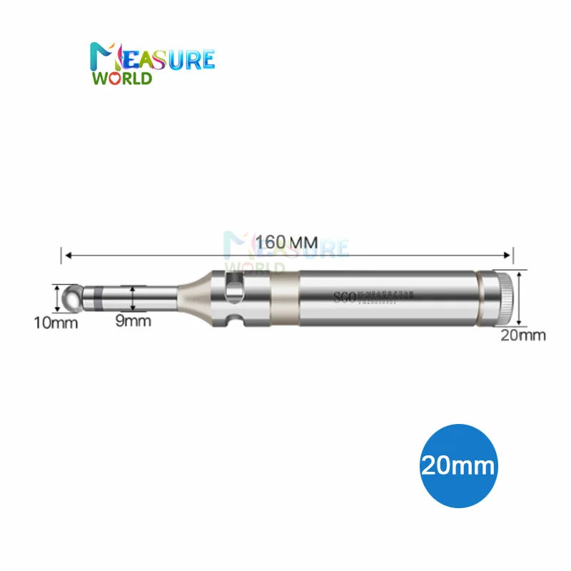 16mm 20mm CNC tool Precision Electronic Digital Edge Finder Milling LED & Sound Optical Edge Finder Touch Point Sensor With LED