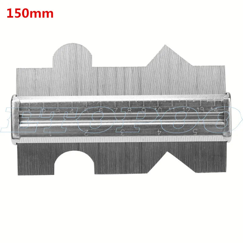New Update 150mm 6Inch Professional Metal Contour Profile Gauge 5" Tiling Laminate Tiles General Tools Contour Gauge Duplicator