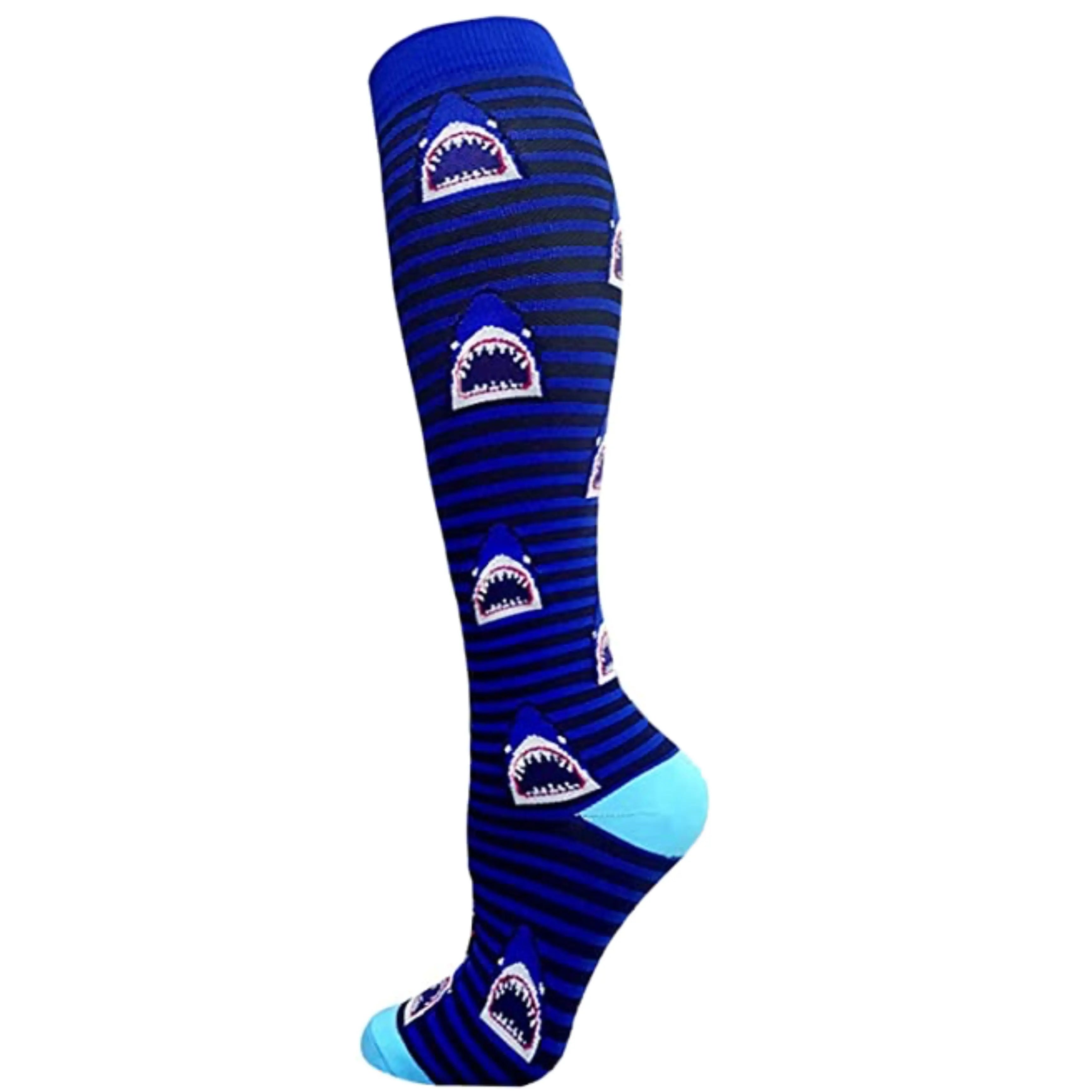 50 Style Antifatigue Unisex Compression Socks Fit for Nurses Flight Travel Medical Varicose Veins Leg Relief Pain Knee Stockings