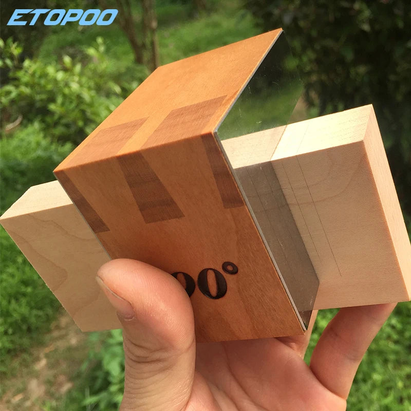 90degree Japanese Black walnut Dovetail Saw Guide Dovetail Jig Marker Wood Joints Gauge Magnetic Hand Cut Saw Guide