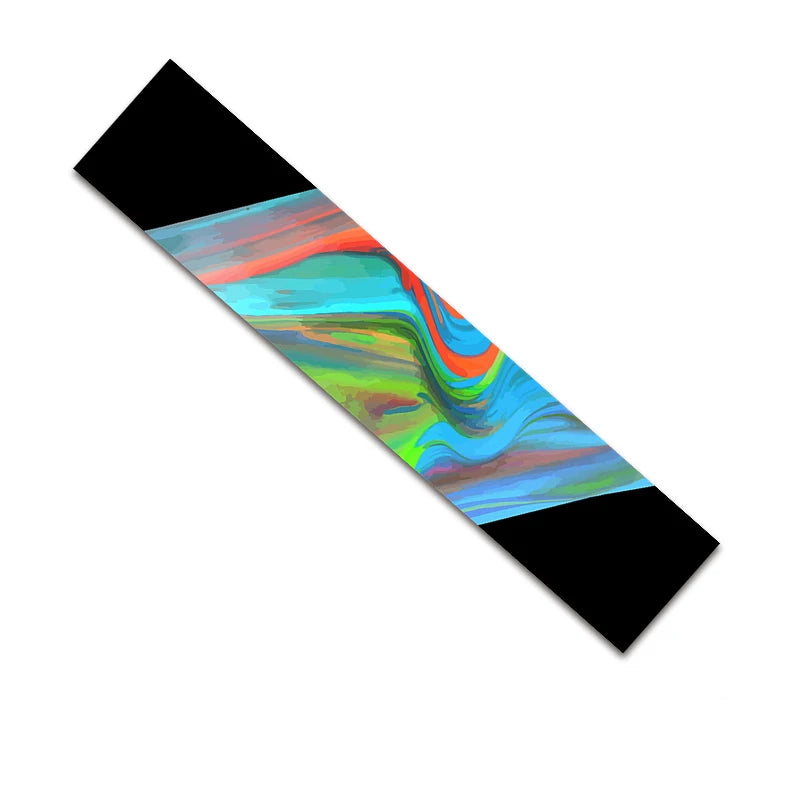 120X25cm Digital Spray Emery Skateboard Sandpaper Double Rocker Long Board Dance Board Scooter Fish Board Deck Sticker Griptape