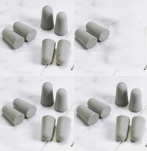 20PCS/10 Pairs Comfort Earplug Noise Reduction Foam Soft Ear Plugs Noise Reduction Tapered Earplugs Protective for Sleep Travel