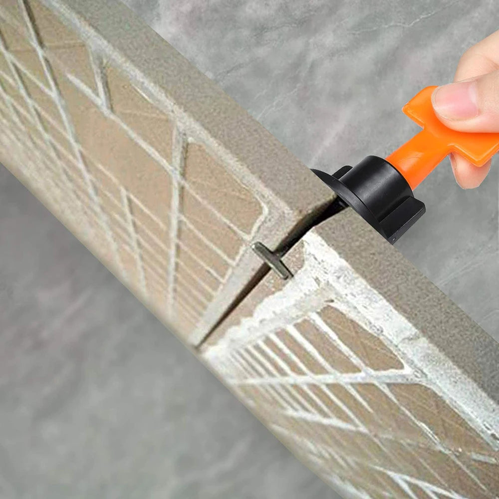 126pcs Tile leveling system For Flooring Wall Tile Spacer Porcelain Tile Leveler Construction tools Locator Spacers Plier