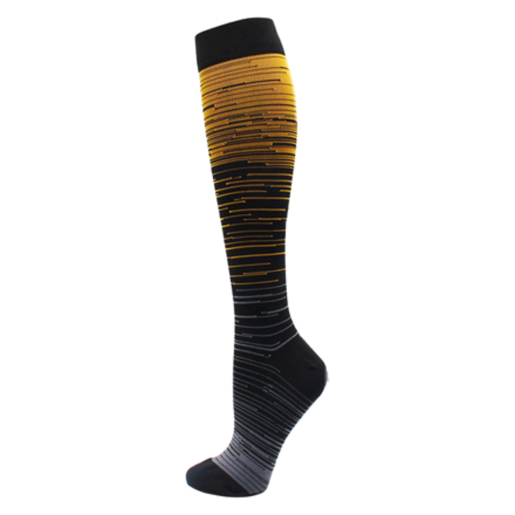 Compression Stockings Blood Circulation Promotion Slimming Compression Socks Anti-Fatigue Comfortable Solid Color Socks