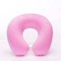 Sale 1PC Headrest Soft U Shaped Cushion Air Flight Inflatable Pillows Car Nursing Cushion Travel Pillow Support Neck