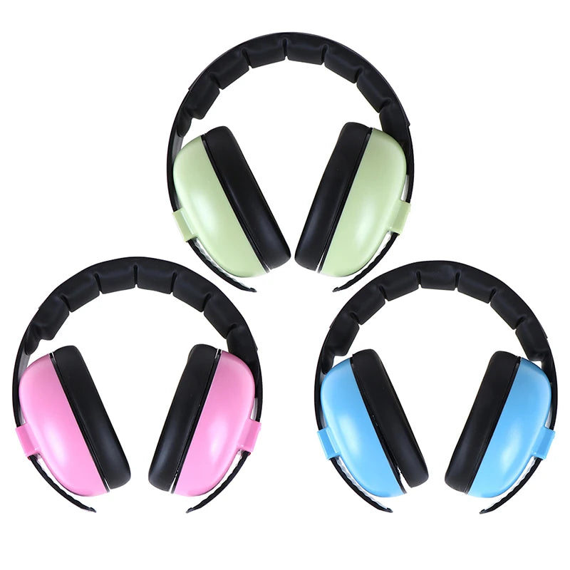 1pc Baby Children Sleep Ear Defenders Noise Proof Earmuffs Protection Baby Boys Girls Anti-Noise Durable Headphone