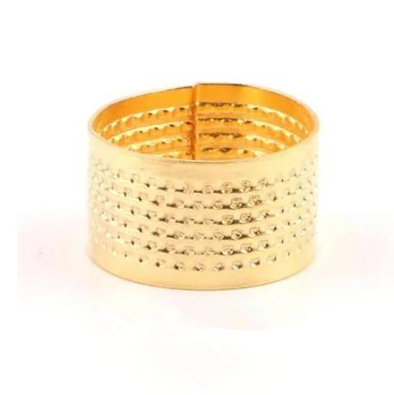 1PCS Retro Finger Protector Antique Thimble Ring Handworking Needle Thimble Needles Craft Household DIY Sewing Tools Accessories