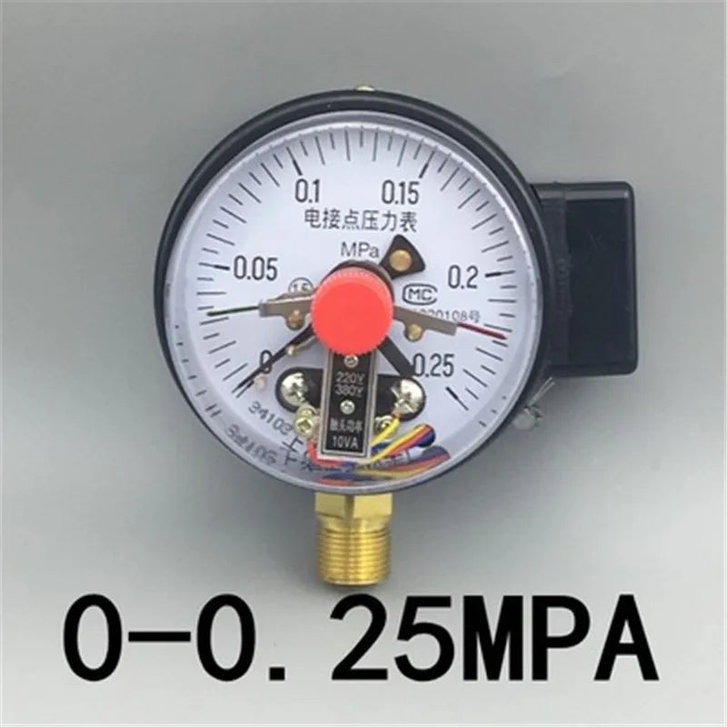 Diameter 100mm Direct Contact Pressure Gauge with Surface  Vacuum Gauge Pressure Controller
