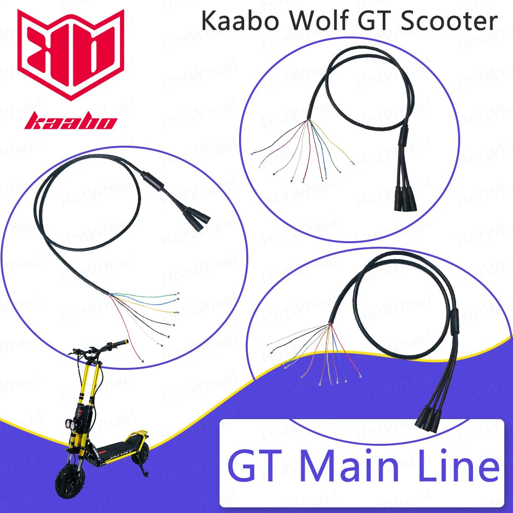 Kaabo Wolf King GT Main Wire Wolf Warrior GT Main Line Sine Wave TFT Minimotors Electric Scooter Spare Parts Accessores