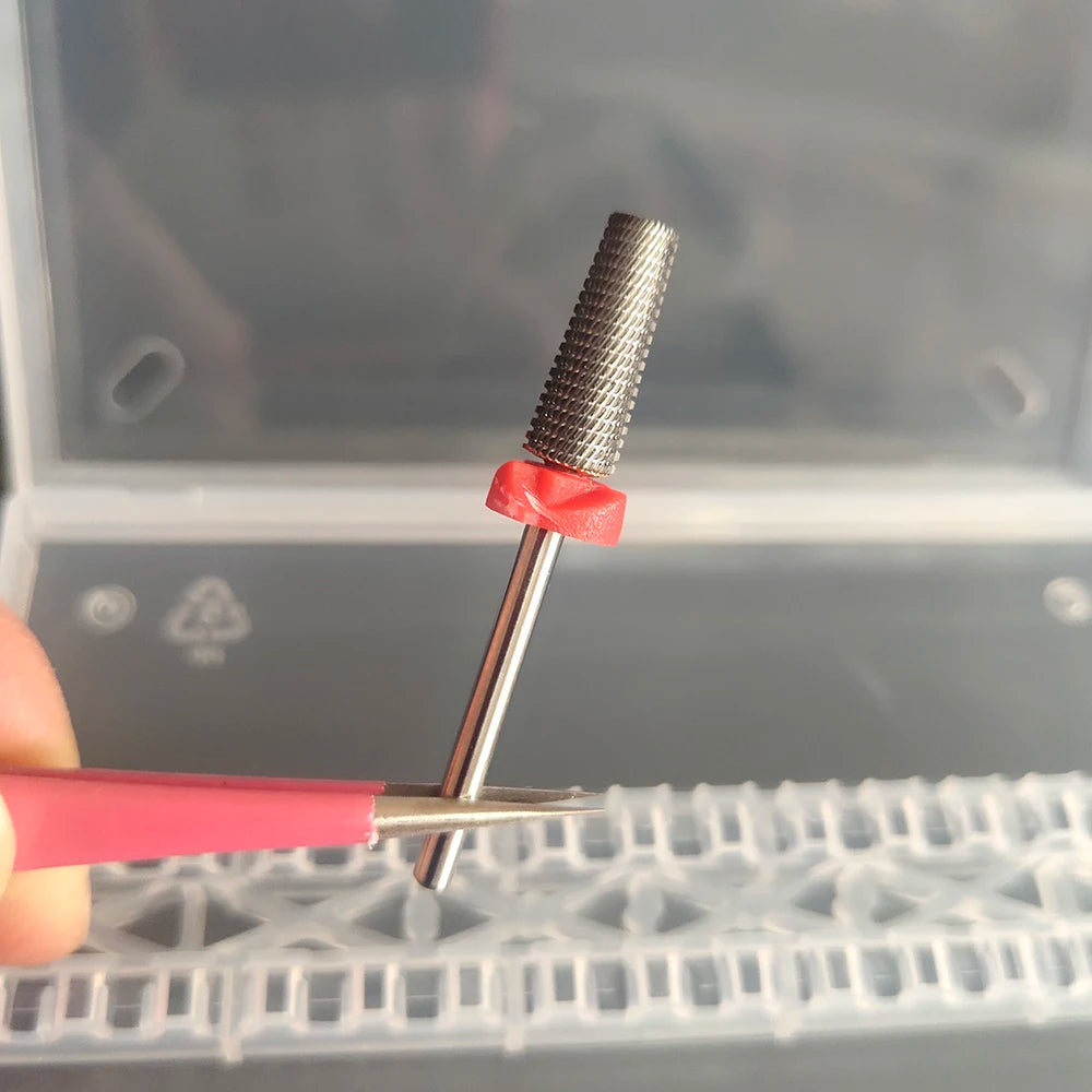 Quality Left and Right 5In1 Tungsten Carbide Nail Drill Bit Milling Eletric Manicure Machine Equipment Cuticle Clean Burr