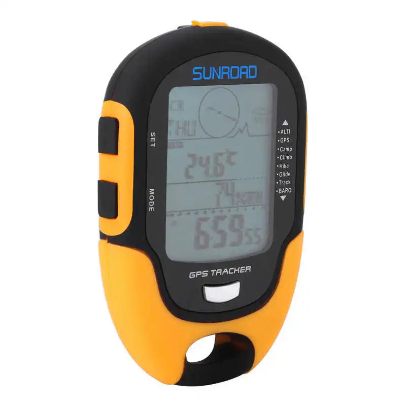 SUNROAD FR500 FR510 Handheld GPS Navigation  Receiver Portable Handheld Digital Altimeter Barometer Compass Locator