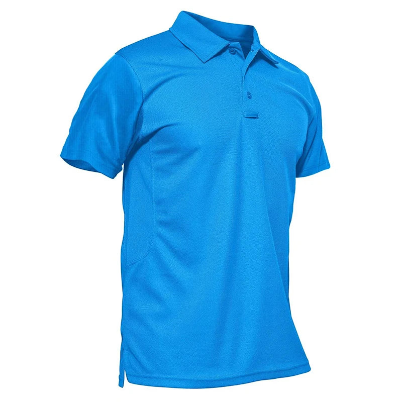 EKLENTSON Mens Work T Shirt Short Sleeve Outdoor Breathable Climbing Hiking Fishing T-Shirt Training Tee Tops