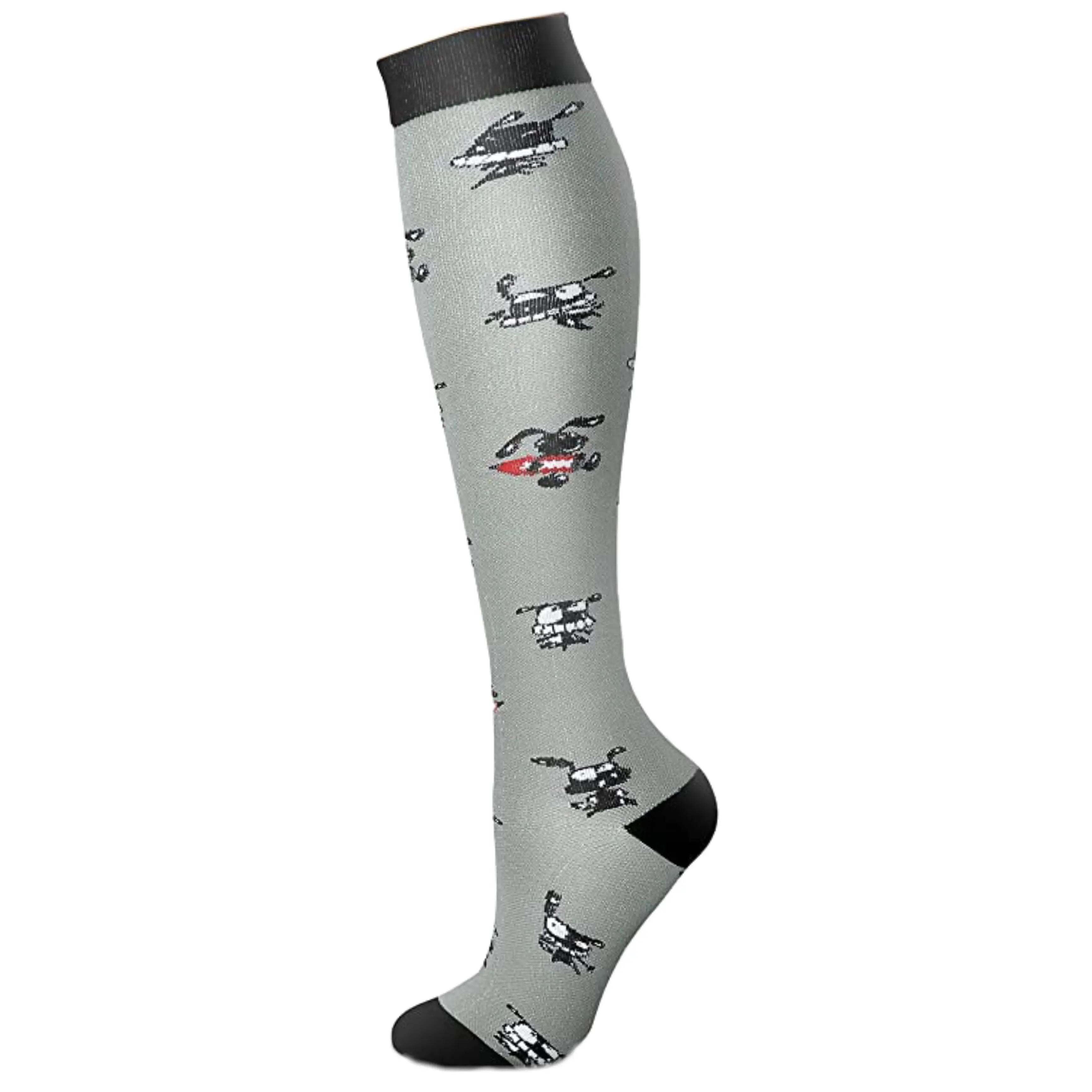 50 Style Antifatigue Unisex Compression Socks Fit for Nurses Flight Travel Medical Varicose Veins Leg Relief Pain Knee Stockings