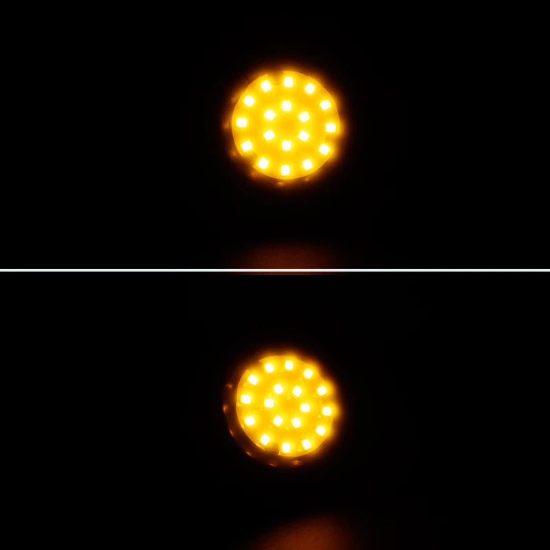 Amber LED Car Front Bumper Side Marker Turn Signal Lights For Mazda MX-5 Mk1 Mk2 Mk3 1989-2015 Fender Flare Lamp Indicator Lamp