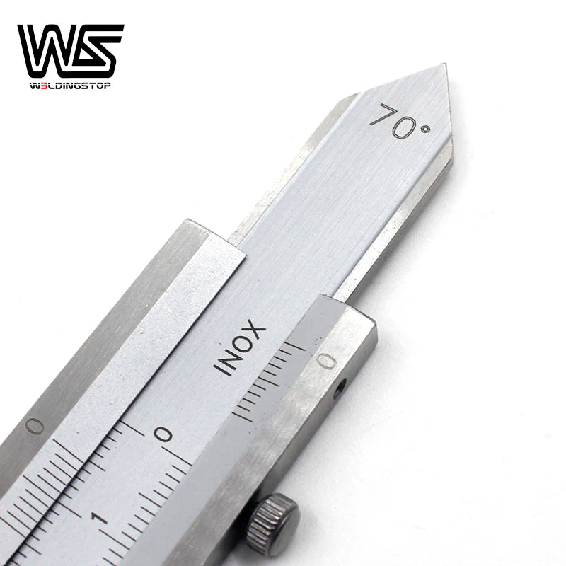 WS-30 Manual Welding Seam Gauge 60 70 80 90 Degree Angle Weld Ruler Inspection Gage