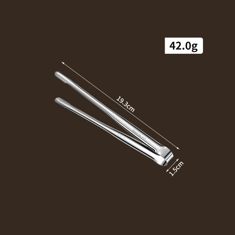 Grill Tongs Bbq Grill Tongs Stainless Steel Long Mini Kitchen Meat Food Charcoal Cooking Korean Camping Barbecue Accessories New