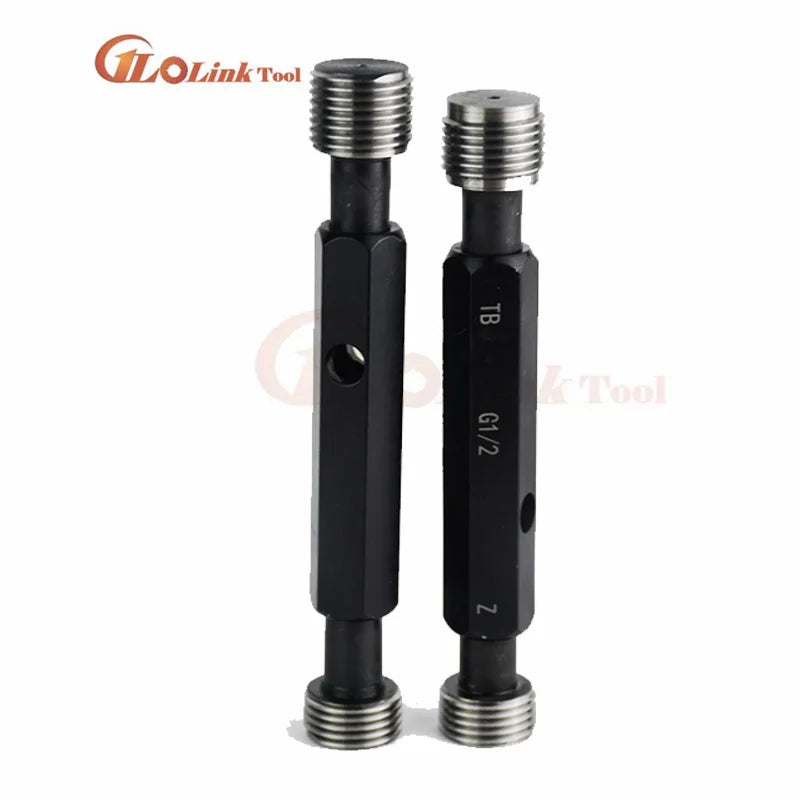 Inch Straight Pipe Thread Plug Gauge G Cylindrical Tube Gauge Thread Plug Gauge G1/4 G3/8 G1/2 Measuring Tool