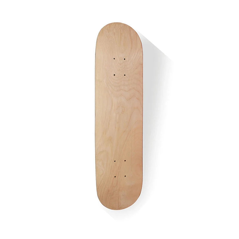 7-9 Layers Maple Skateboard Deck Double Rocker Mini Cruiser Dance Skateboards Natural Maple Wood Skate Board High elasticity