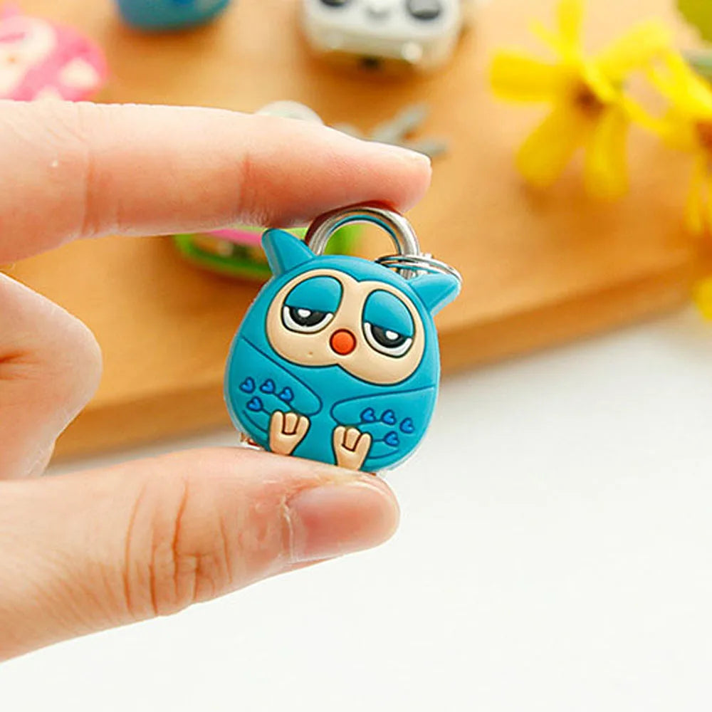 Cartoon Padlocks Lovely Mini Luggage Lock Backpack Zip Padlocks Make-up Box Key Lock Students Diary Lock Children's Small Toys