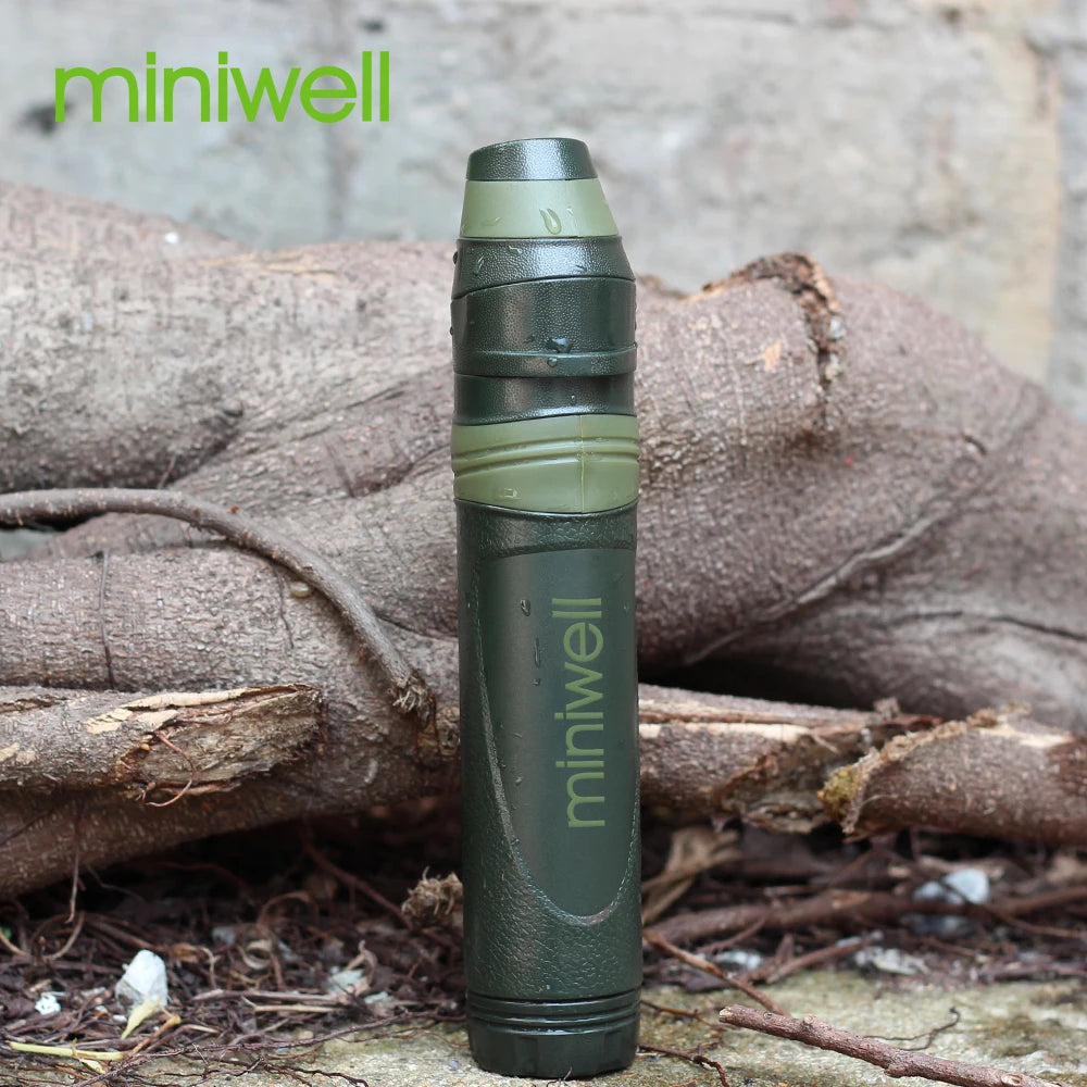 Miniwell L600 Outdoor Survival Camping Equipment Portable Straw Water Filter
