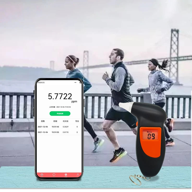 GREENWON BT APP Wireless Connect Ketone Breath Meter Tester Detector Fat Burning Weight Loss Keto Ketosis Diet