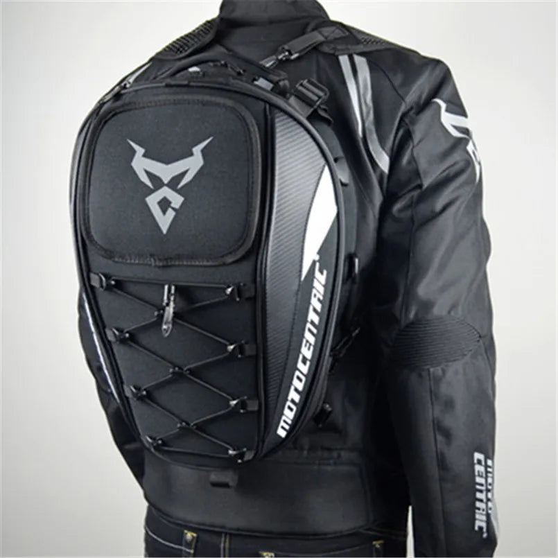 MOTOCENTRIC Waterproof Motorcycle Tail Bag Multifunction Rear Seat Bag High Capacity Motorcycle Bag Rider Drop Leg Side Bag