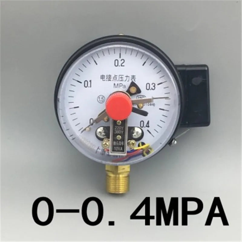 Diameter 100mm Direct Contact Pressure Gauge with Surface  Vacuum Gauge Pressure Controller