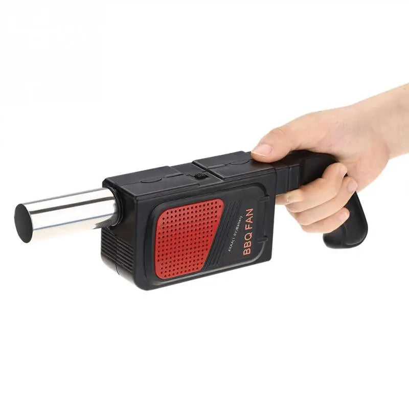 Electric BBQ Smoker Blower Fast Fire Starter for Charcoal Grills Tailgating Campfires Fire Pits Fireplaces Wood Fan Coal Starter