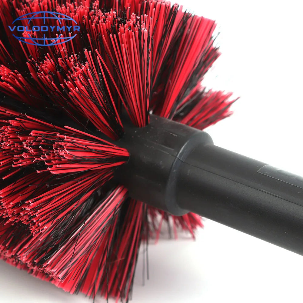 Car Wheel Brush Rim Cleaner with Long Handle for Car Wash Cleaning Detailing Tools Clean Carwash Washing Car Accessories