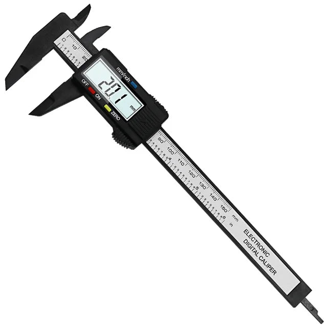 High Quality 0-150mm 6inch Stainless Steel/Plastic Digital Caliper Electronic Vernier Caliper Gauge Micrometer
