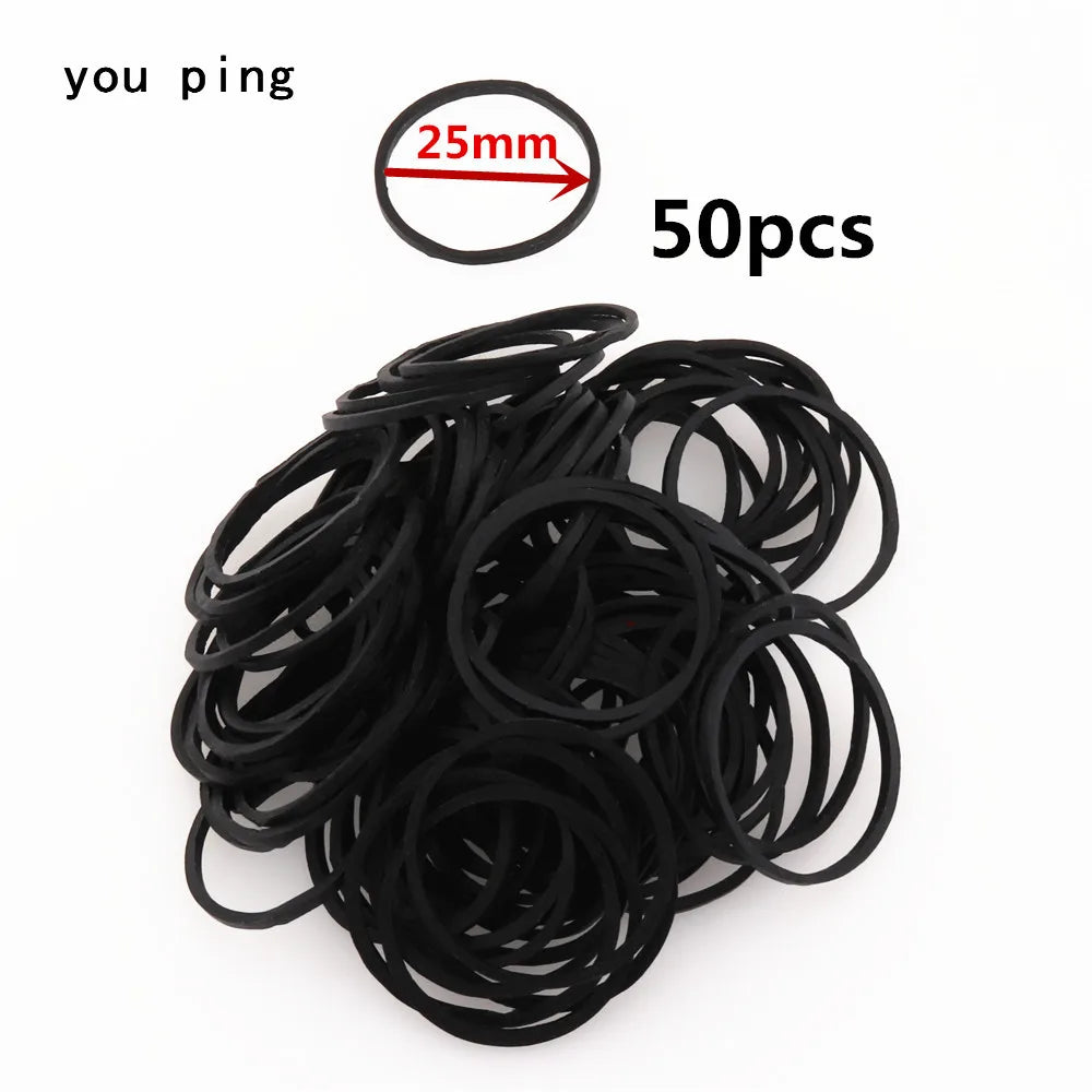 High quality 906 Multiple colors Rubber Bands Elastic Rope Tapes Adhesives Office Students School Stationery Supplies