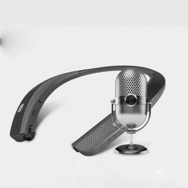 HBS-W120 Bluetooth Headphones Lightweight Stereo Neckband Wireless Headset With speaker for Sports Exercise Game Call