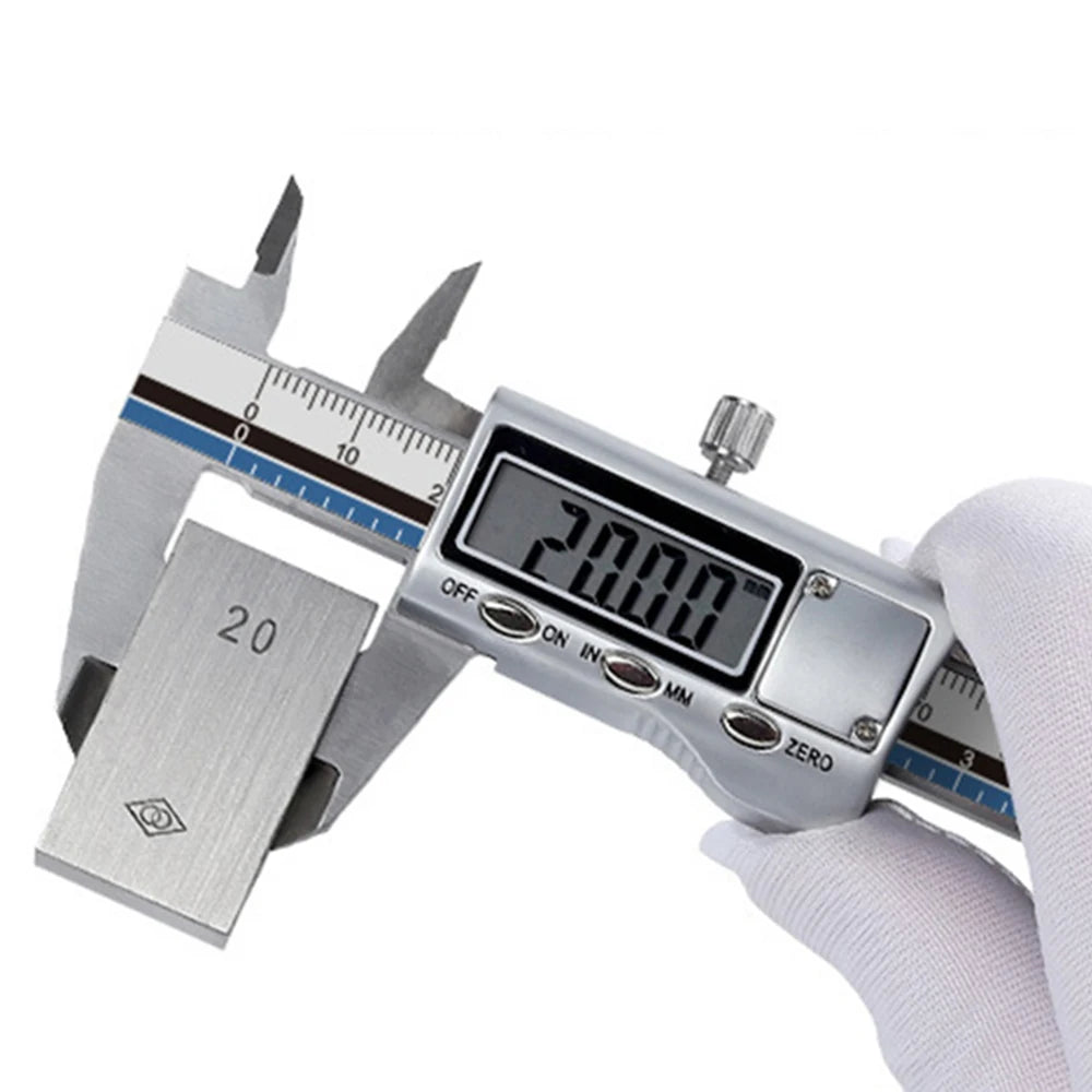 4/6-Inch 100/150mm Big Screen Digital Calipers Stainless Steel Electronic Vernier Caliper Metal Micrometer Measuring Tools