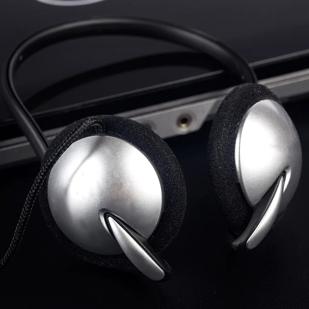 New Wired Neckband Headphones 3.5mm / 6.35mm Plug Piano Sound Black Headset Earphones For TV Phones PC Electronic Piano Headsets