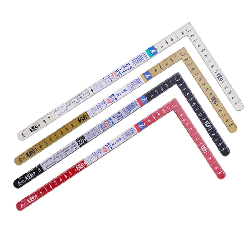 Penguin SHINWA Carpenter's Squares Curve Ruler 30*15cm Reverse Angle Scale 12400 12416 12411 12476