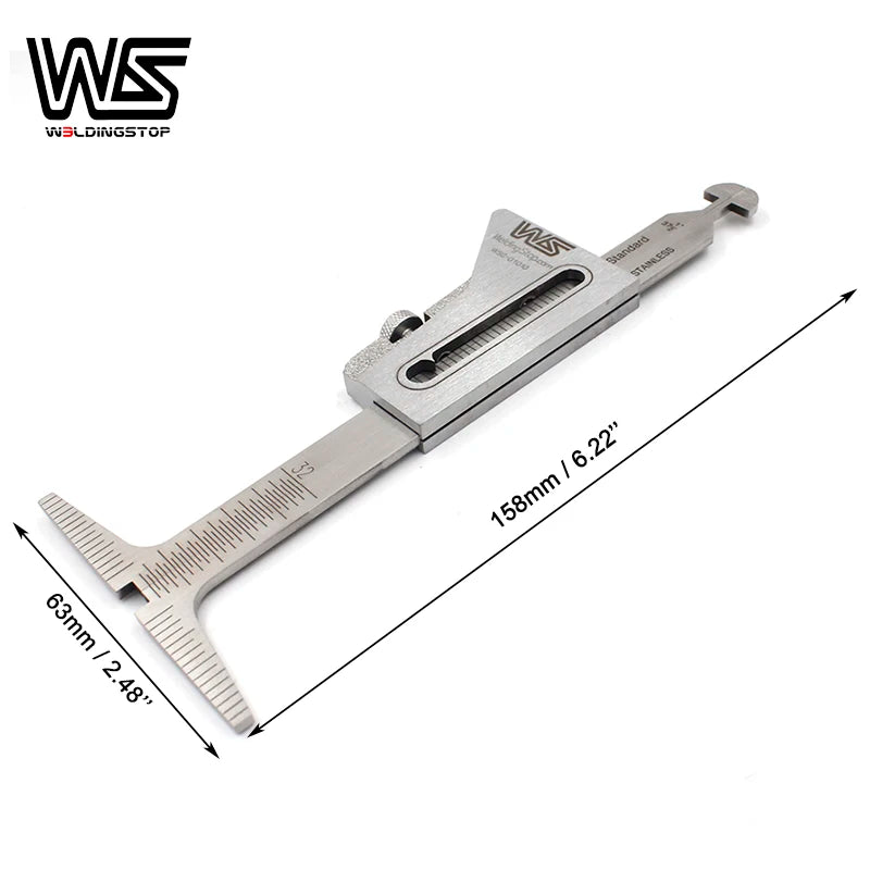 Hi-Lo Welding Pipe Gage Welding Gauge Level Measuring Tool Weld Tester