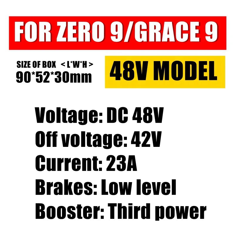 Original Controller for Electric Scooter Speedual Grace Zero 8 9 10 8X 10X 11X Mini Plus ddm Macury Spare Parts 36 48 52 60 72 V