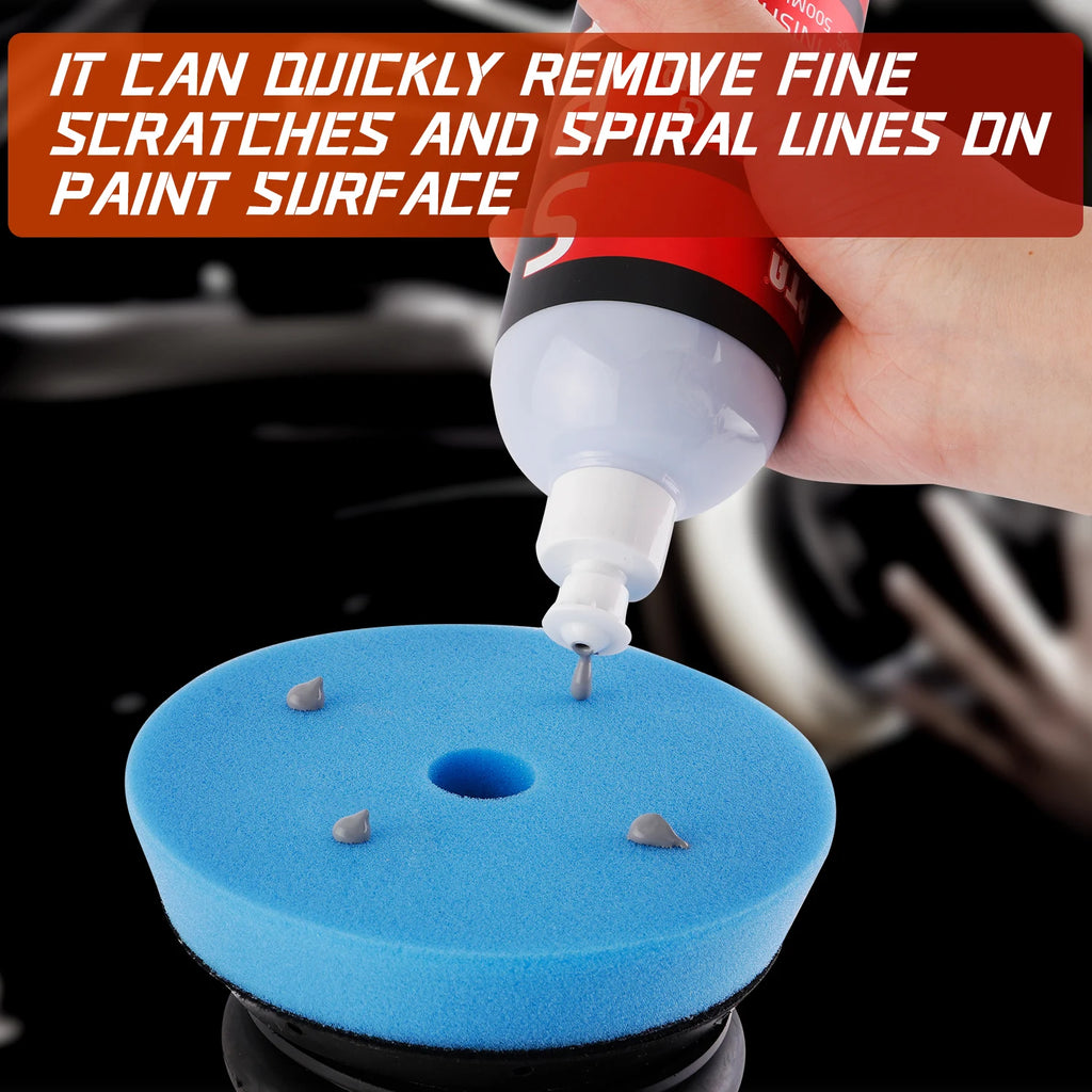 SPTA Car Paint Polishing Wax Car Polish and Wax Compound for Car Paint, Removes Surface Scratches and Swirl Marks