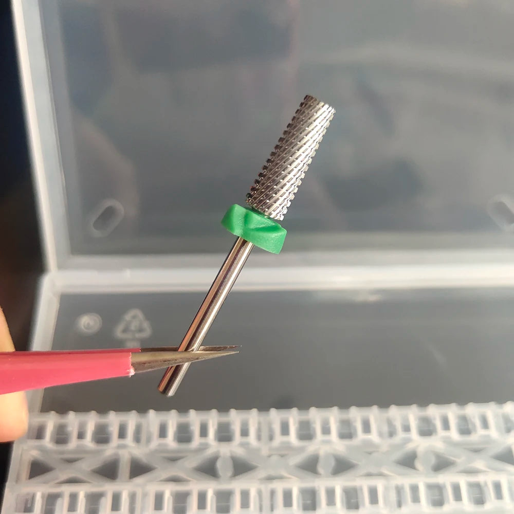 Quality Left and Right 5In1 Tungsten Carbide Nail Drill Bit Milling Eletric Manicure Machine Equipment Cuticle Clean Burr