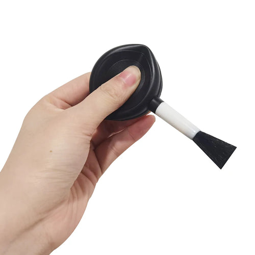 1 Pcs 2 In 1 Air Blowing Brush Car Detail Brush Interior Special Brush Camera Computers Keyboards Dust Cleaner Brush DIY