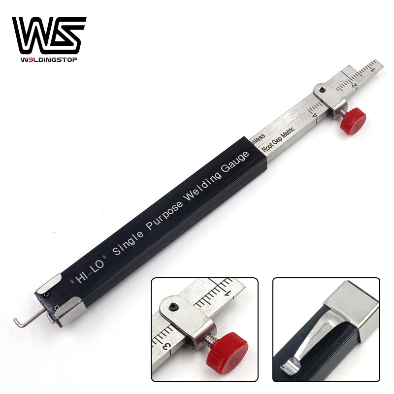 Internal Hi-Lo Welding Gage Small Height Gauge Metric Reading Level Measuring Tools