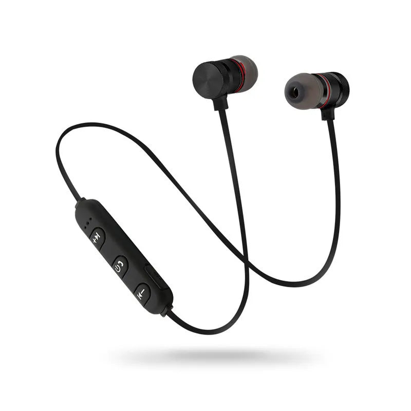 5.0 Bluetooth Wireless headphones Bass HIFI Headset Neckband Sport Stereo Earphone With Microphone Headphones for all smartphone