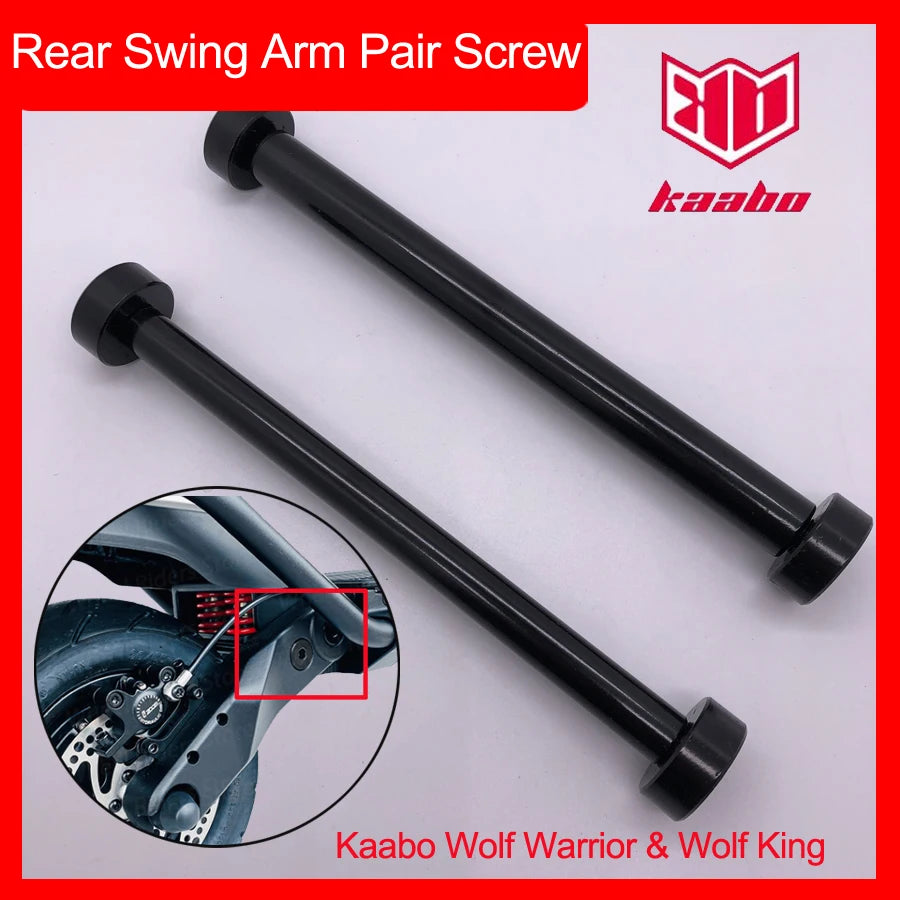 Wolf 11inch Pair Screw M15x164 M12x158 Rear Swing Arm Butt Screw for Kaabo Wolf Warrior 11 Wolf King Electric Scooter