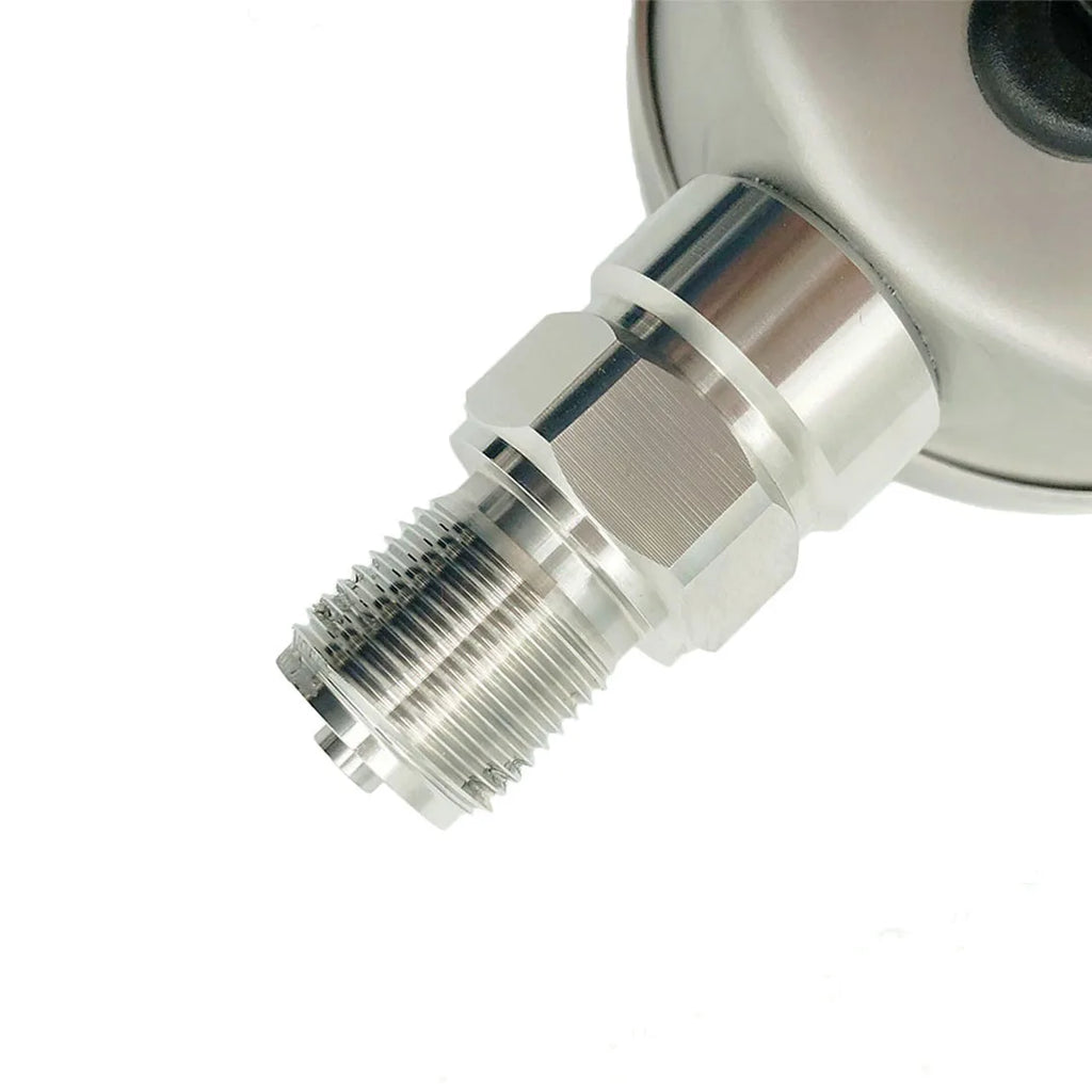 FANDESENSOR Digital Air Oil Pressure Gauge Accuracy 0.1% Diaphragm Stainless Steel 316L Backlight Fuel Water Pressure Meter