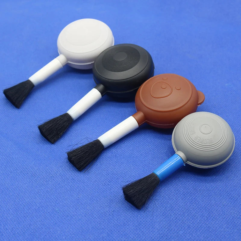 1 Pcs 2 In 1 Air Blowing Brush Car Detail Brush Interior Special Brush Camera Computers Keyboards Dust Cleaner Brush DIY