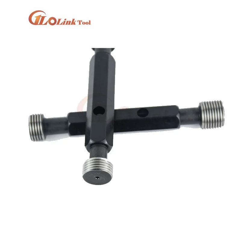 Inch Straight Pipe Thread Plug Gauge G Cylindrical Tube Gauge Thread Plug Gauge G1/4 G3/8 G1/2 Measuring Tool